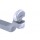 M-114  10 mm Convex Cuff Stake/ 1 7/16” or 36 mm Long