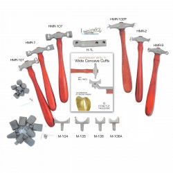 JA-1 Basic Hammering and Forming Jewelry Cuff Bracelets and Fretz Tools