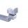 M-106A Small Concave Stake / 1 ¼ “ or 32 mm Long