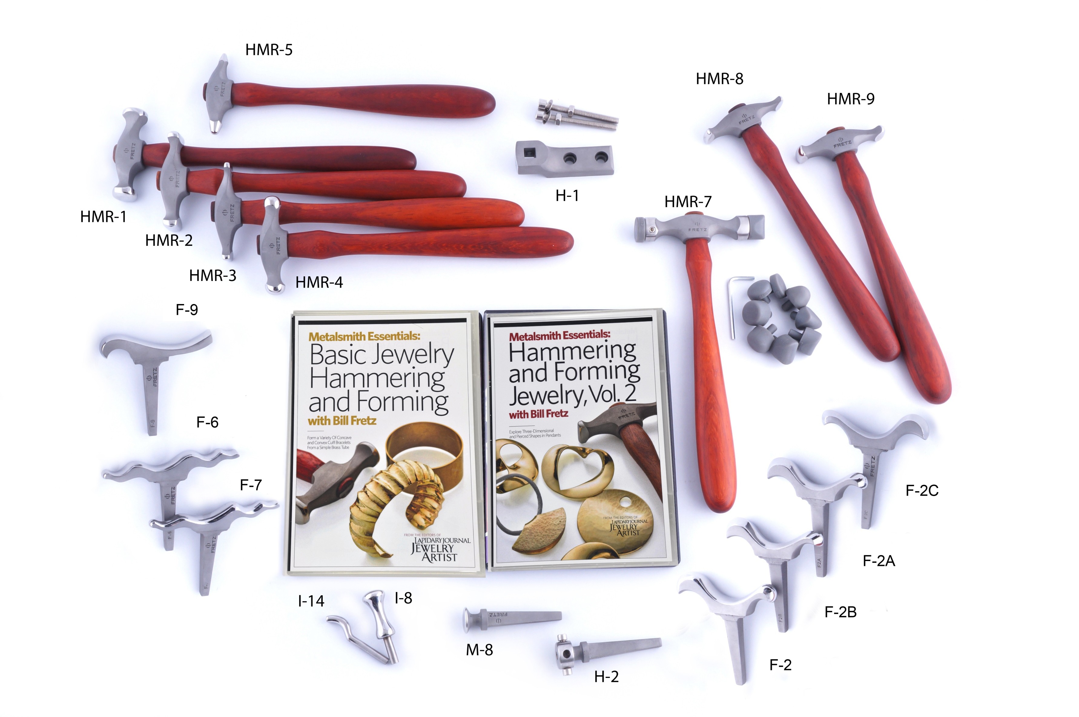 JA-5 Basic Jewelry Hammering and Forming Cuff Bracelets and Pendants